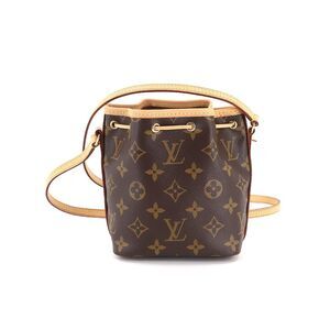 Louis Vuitton Monogram Nano Noe Shoulder Bag Brown